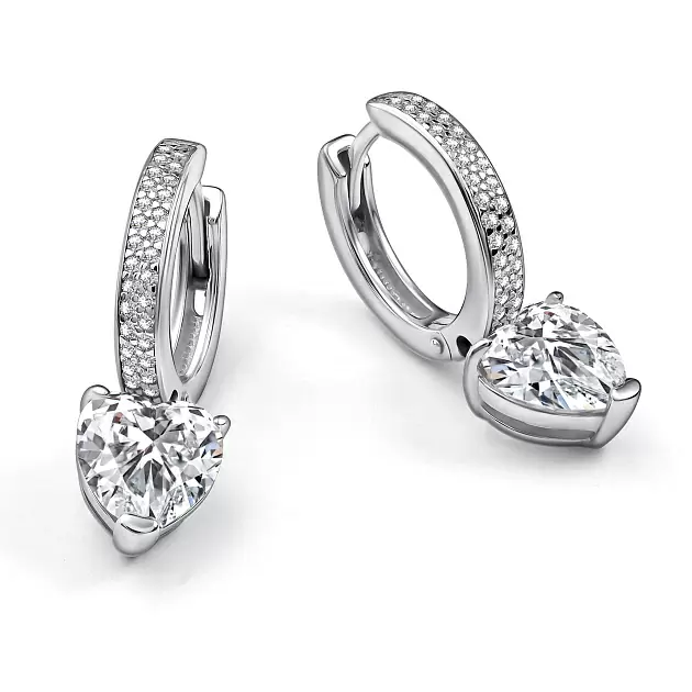 Серьги 02-4767.00БТ-00 серебро Сердце_0