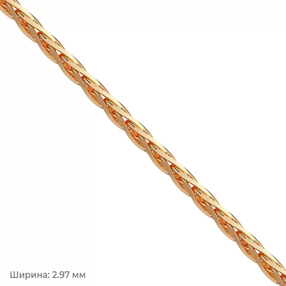 Цепь НЦ12-244 d0.80 золото Полновесный
