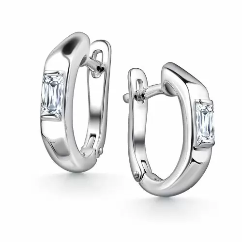 Серьги 02-4718.00КЦ-00 серебро