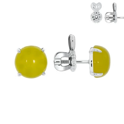 Серьги пусеты П340392680-50 серебро