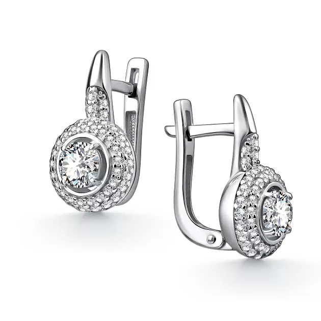 Серьги 02-4847.00ГХ-00 серебро