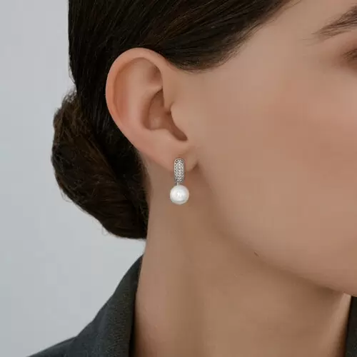 Серьги 94027001 серебро