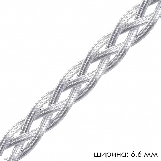 Цепь НЦ22-271Ю-3 d0.35 серебро Полновесная