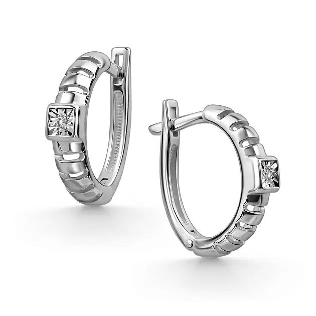 Серьги 02-4734.000Б-00 серебро