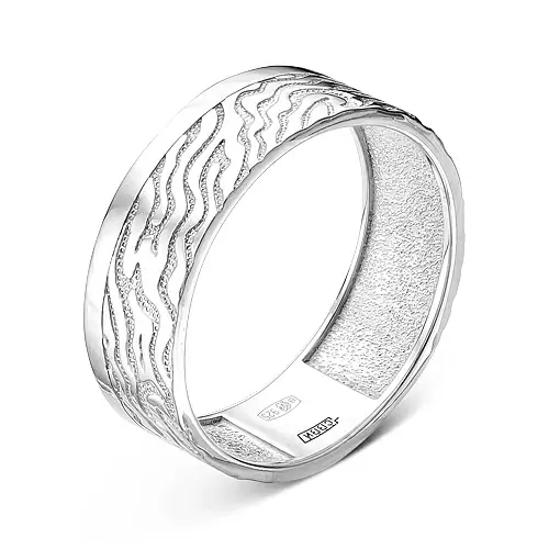 Кольцо 102661-000-0019 серебро