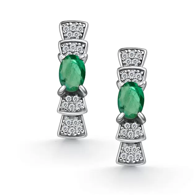 Серьги 02-5186.000И-00 серебро