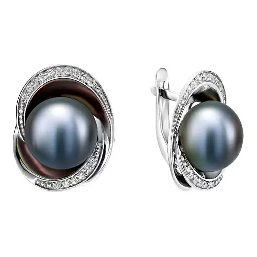 Серьги 52381S2 серебро