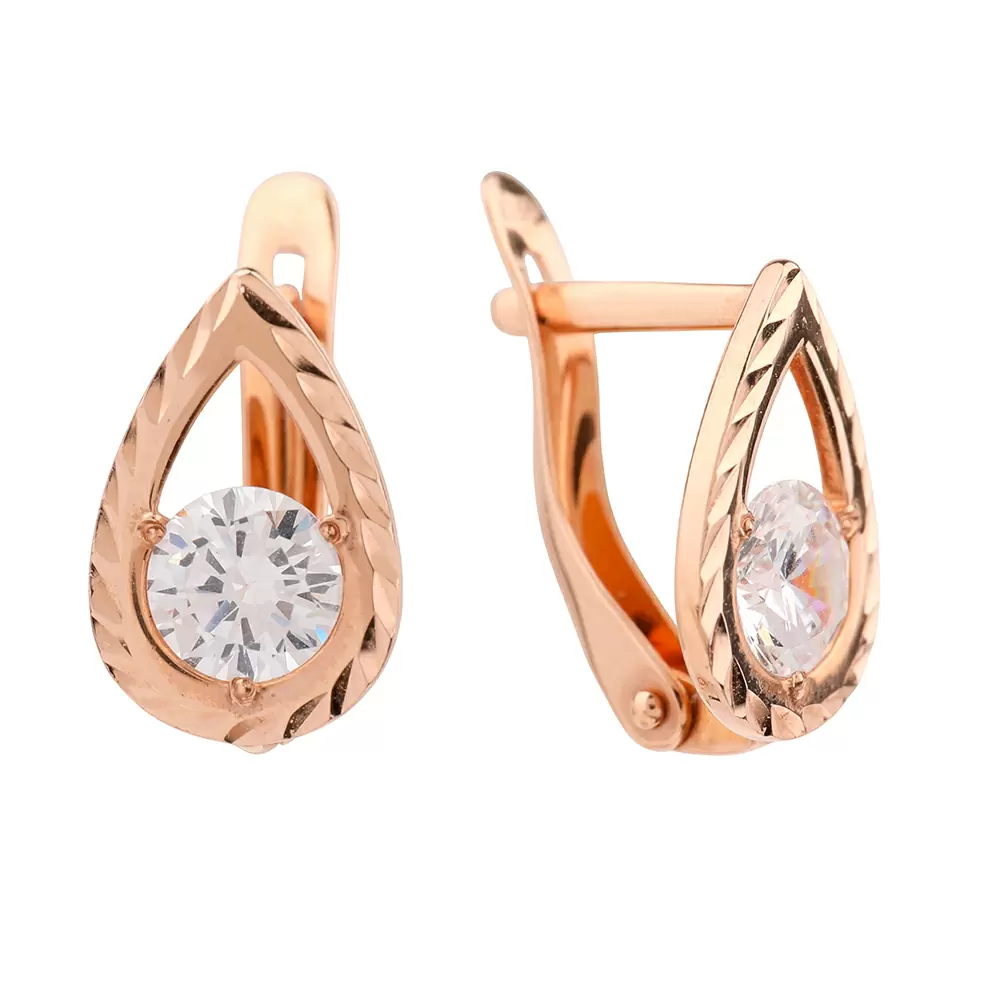 Серьги ДС-150А золото