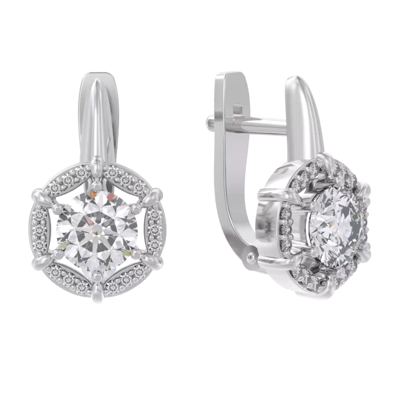 Серьги 1056862-01110 серебро