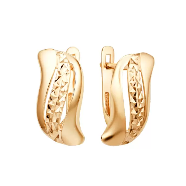 Серьги 013392-1010 золото