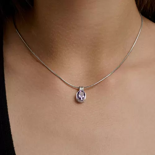 Подвеска 92030855 серебро