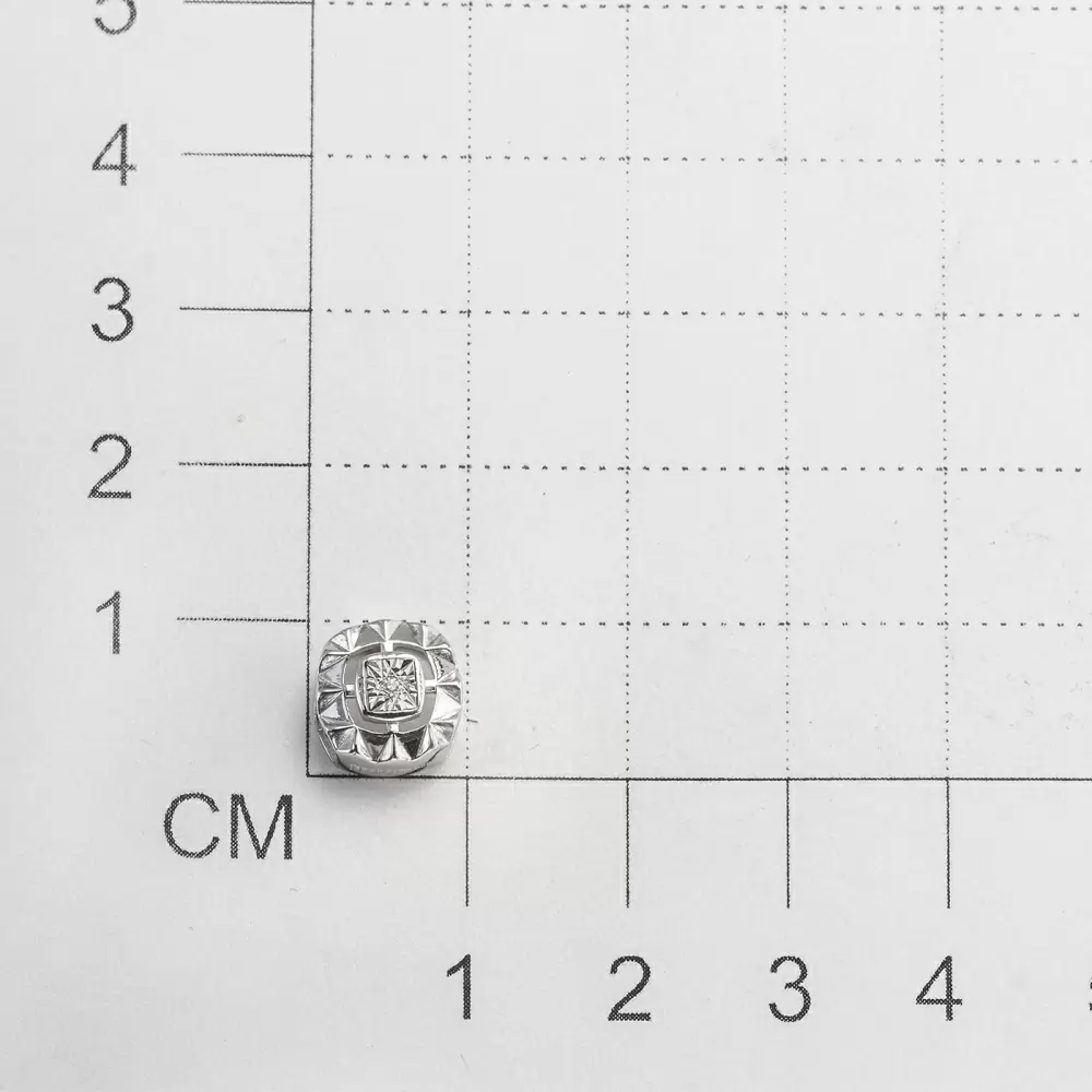 Подвеска бегунок 03-3971.000Б-00 серебро Квадрат_4