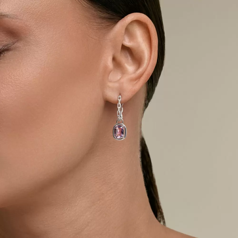 Серьги подвесные 92025384 серебро_1