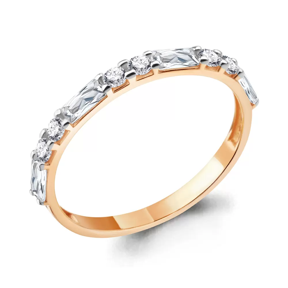 Кольцо дорожка 67244А.1 золото