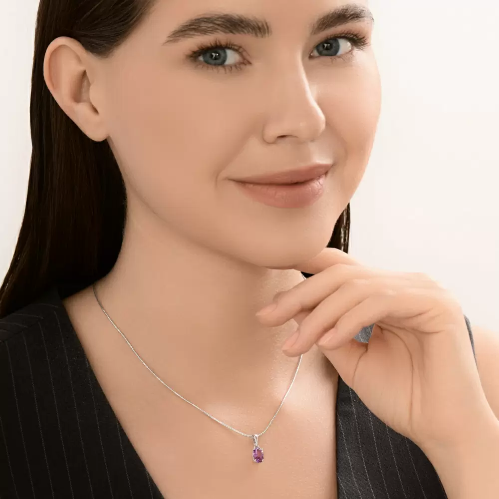 Подвеска 92030824 серебро