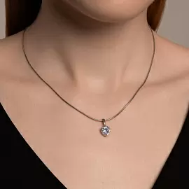Подвеска 92030786 серебро Сердце_1