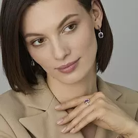 Серьги подвесные 02-4854.00АМ-00 серебро_2