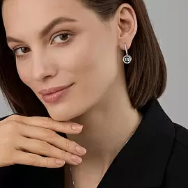 Серьги подвесные 02-4751.00ТБ-00 серебро_1