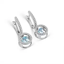 Серьги подвесные 02-4751.00ТБ-00 серебро_0