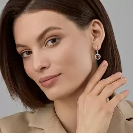 Серьги подвесные 02-4751.00СТ-00 серебро_1