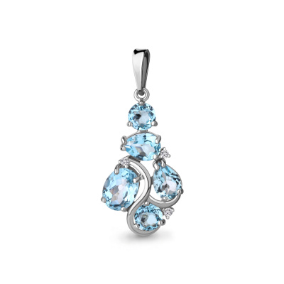 Подвеска 2539005.5 серебро