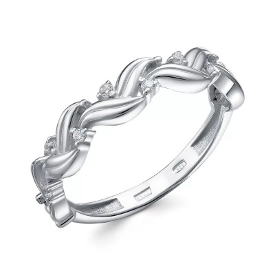 Кольцо 63086 серебро
