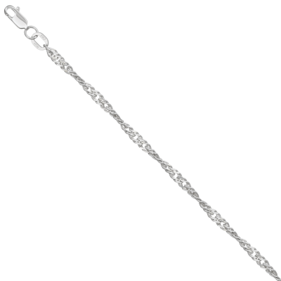 Цепь НЦ22-028Ю-3 d0.50   серебро Полновесная