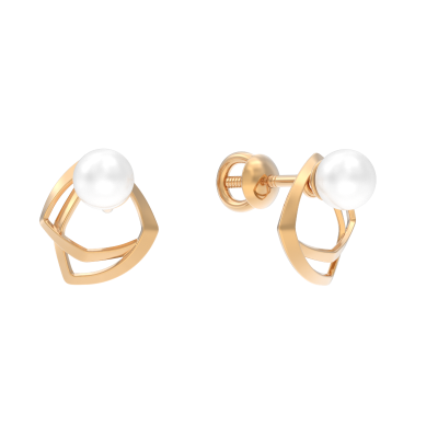 Серьги джекеты 1043422-11250 золото