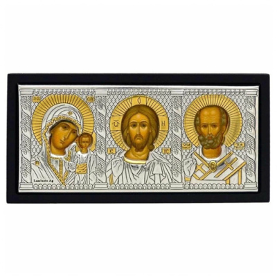 Икона автомобильная 85400.1 бижутерный сплав Триптих