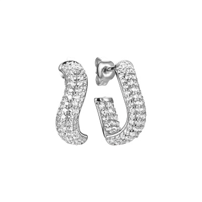 Серьги CZ-E03486-X-W-X-X-W серебро Паскуале Бруни