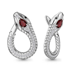 Серьги 45018903АЧ.5 серебро