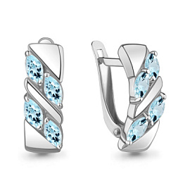 Серьги 4968902.5 серебро