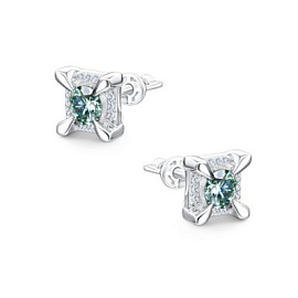 Серьги пусеты 02-5190.002М-00 серебро