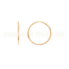 Серьги конго 20771-30 золото