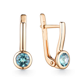 Серьги 2-953 топ золото