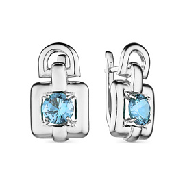 Серьги 2-882 топ серебро