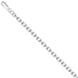Цепь НЦ22-206Ю-3 d1.00 серебро Полновесная