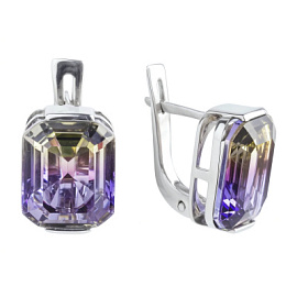 Серьги 2153юк.ам серебро