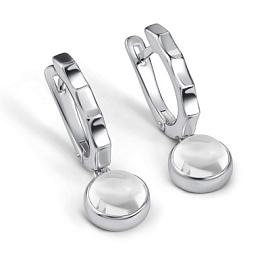 Серьги подвесные 02-4822.00ГХ-00 серебро