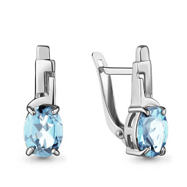 Серьги 4469402.5 серебро