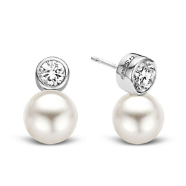 Серьги пусеты 7590PW серебро